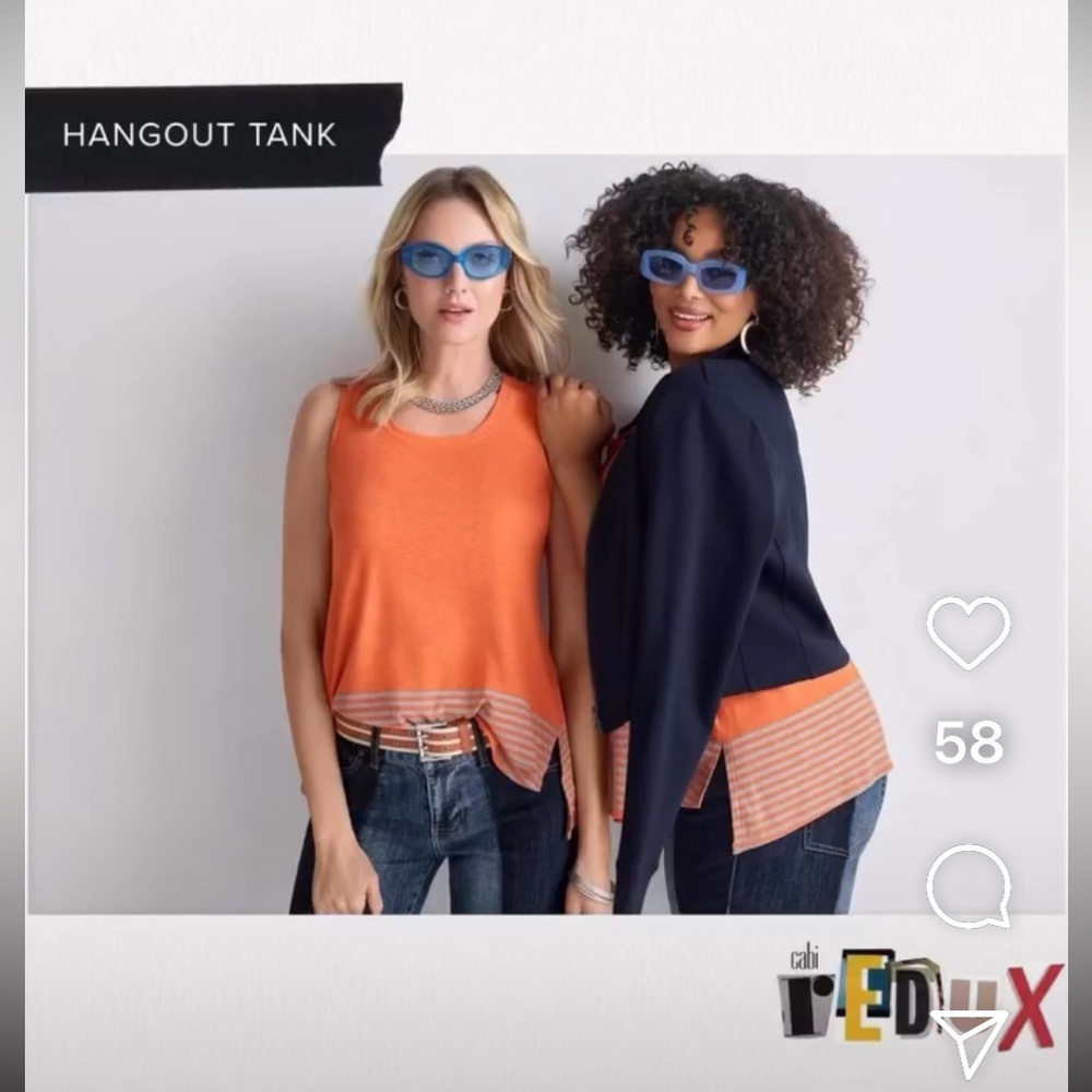 NWT Cabi 8017 Hangout Tank